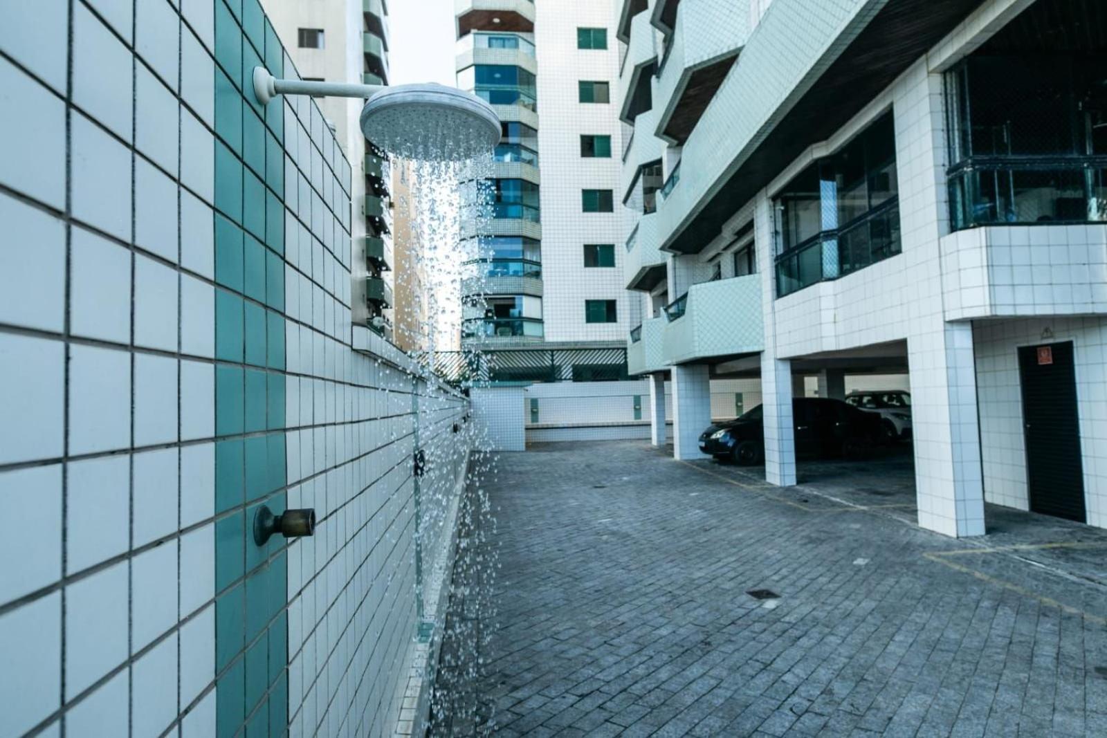 Frente Vista Mar Com Varanda Wi Fi 300Mbps E 10M Da Praia Da Tupi - Estacionamento Gratuito ปรายากรันเด ภายนอก รูปภาพ