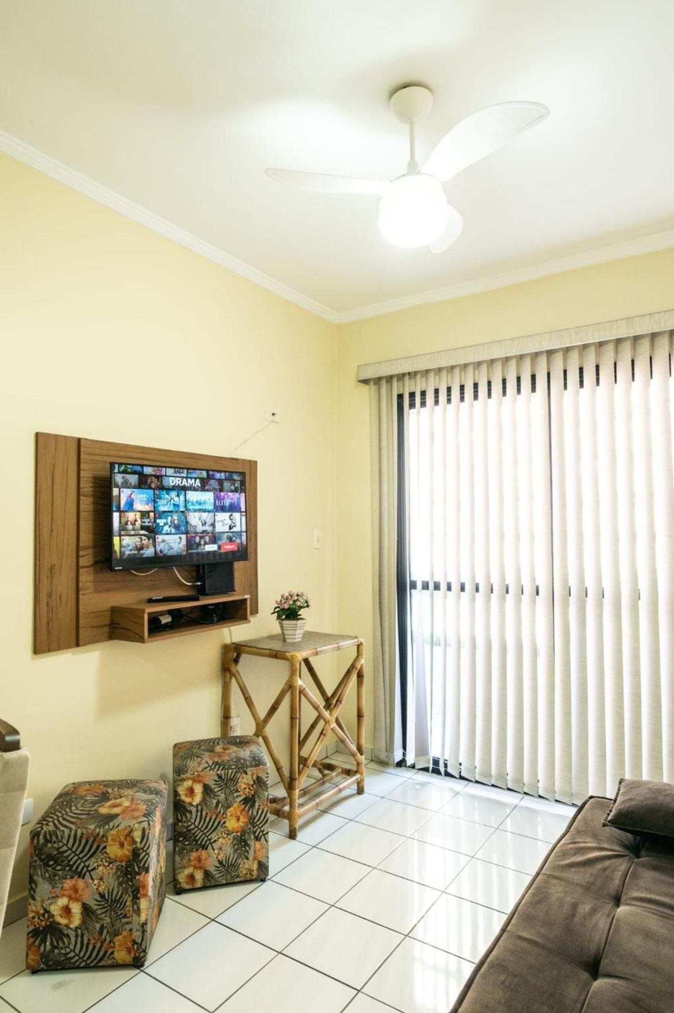 Frente Vista Mar Com Varanda Wi Fi 300Mbps E 10M Da Praia Da Tupi - Estacionamento Gratuito ปรายากรันเด ภายนอก รูปภาพ